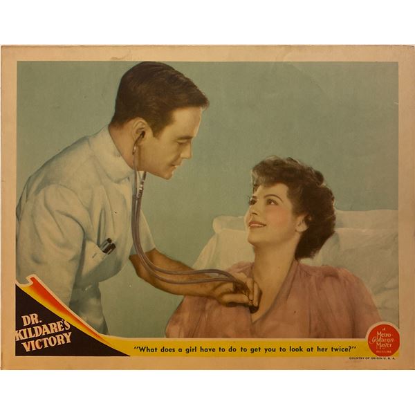 Dr. Kildare's Victory 1942 original vintage lobby card