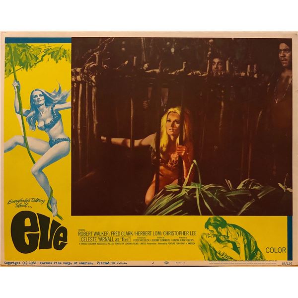 Eve 1968 original vintage lobby card