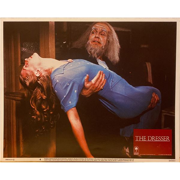 The Dresser 1984 original vintage lobby card