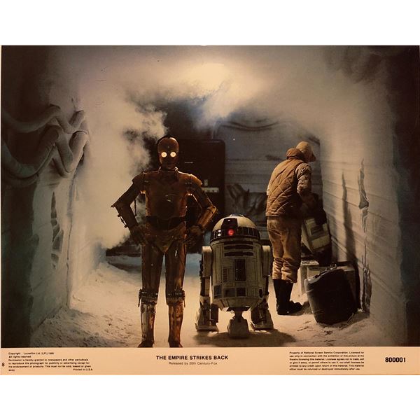 Star Wars: The Empire Strikes Back 1980 original vintage lobby card