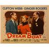 Image 1 : Dreamboat 1952 original vintage lobby card