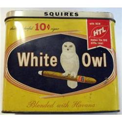 White Owl Squire Tobacco Tin