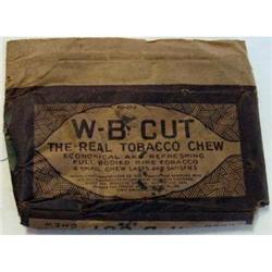 W–B Cut Tobacco Chew Wrapper