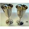2 – 6.84 oz. Wallace Sterling Silver Goblets #14