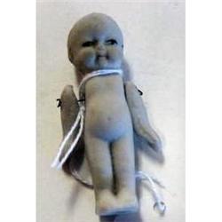 2 5/8" Porcelain Doll wire jointed arms Japan