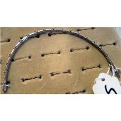 14Kt White Gold Diamond Bracelet 10.8gTW