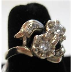 White Gold Diamond Ring 4.5gTW