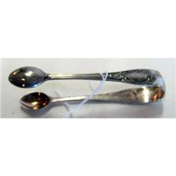 4"Sterling Silver Sugar Thongs