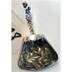 3” Marked Silver Tea Caddy