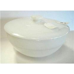 Fire King Bowl w/Lid