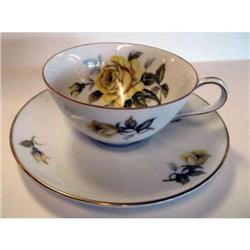 Harmony House Yellow Rose Cup & Saucer