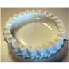 Image 1 : Milk Glass Fenton Ashtray as is has chip on edge