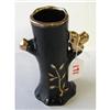 Image 1 : F & M Art Ware black vase 22 kt trim