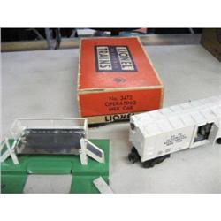 Lionel Train #3472 Operating Milk Car