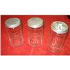 Image 1 : GLASS HOOSIER CANISTER SPICE JAR W/LID