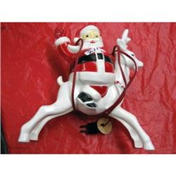 1940-50's Working Vintage Santa Light