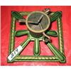 Image 1 : 5 3/4" Green Christmas Stand