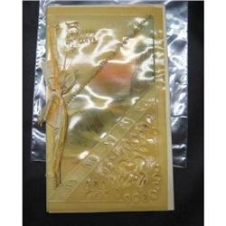 Raphael Tuck Christmas Card Ribbon Tie