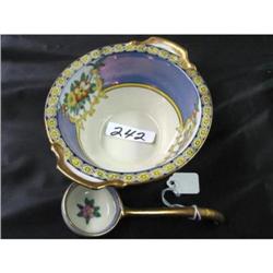 Noritake Mayonaise bowl w/ Ladle