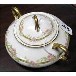 POPE BOSSER SUGAR BOWL W/LID