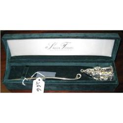 SILVER CHRISTMAS CANDLE SNUFFER