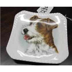ROYAL ADDERLEY - BONE CHINA ENG. DOG PICTURE