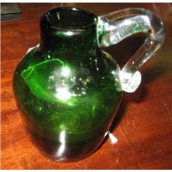 SMALL GREEN PITCHER