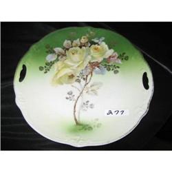 Open handle cake plate H. Paulet Germany