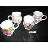 Image 1 : 4 misc. Bone China Cups