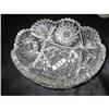 Image 1 : 8" Cut Crystal Bowl