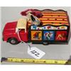Image 1 : toy circus train truck w/ animals