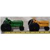 Image 1 : 1-1983 1- 1984 Plastic scale toy tractors