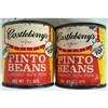 Image 1 : Castleberry pinto beans 7 1/2 oz. cans (2)