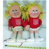 Mattel 1974 2 Libby's cloth dolls #7930