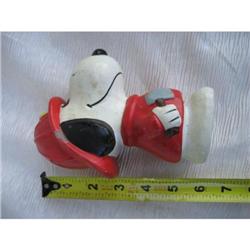 Fireman Snoopy Bank