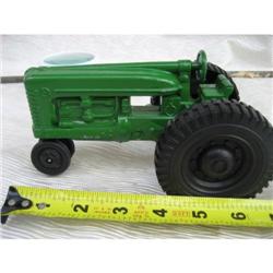 Hubley Kiddie toy tractor metal w/ plastic wheels