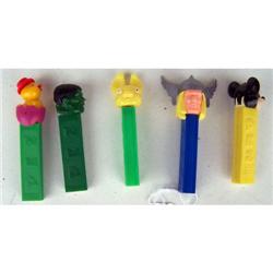 Pez dispensers (5)