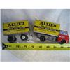 Image 1 : Tin toy moving truck w/ double tailor