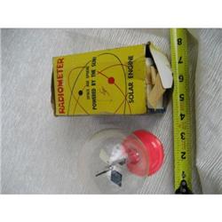 Solar engine toy powered by the sun