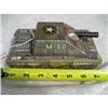 Image 1 : Tin lithograph friction toy M-60 tank