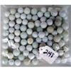 Image 1 : marbles (around 100) white