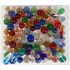 Image 1 : (100) marbles assorted colors