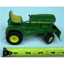 ERTL toy John Deere tractor w/ front grader