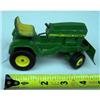 Image 1 : ERTL toy John Deere tractor w/ front grader