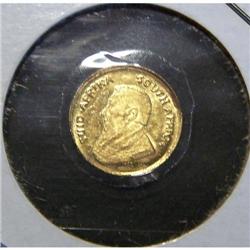 Rare South African Krugerrand Replica Coin