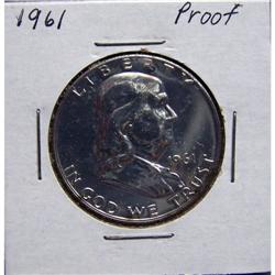 1961 Proof Franklin Half Dollar