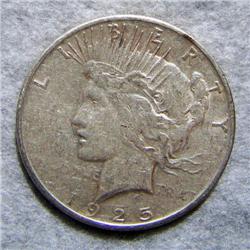 1925 Peace Silver Dollar