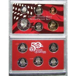 2004 United States Mint Silver Proof Set
