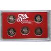 2005 US Mint 50 State Qtr. Silver Proof Set