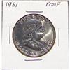 Image 1 : 1961 Proof Franklin Half Dollar